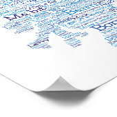 Poster de la carte de mots écossais Slang (Coin)