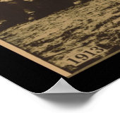 Poster de la carte de tabac Fatima Giants 1913 à N (Coin)