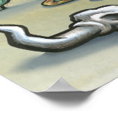 Poster de la carte Kerrville TEXAS (Coin)