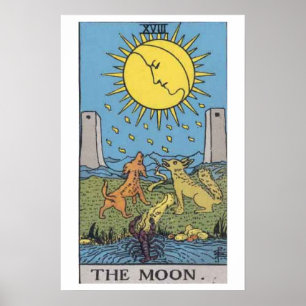 Poster de la carte Moon Tarot