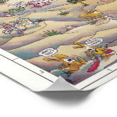 Poster de la carte Palm Springs (Coin)