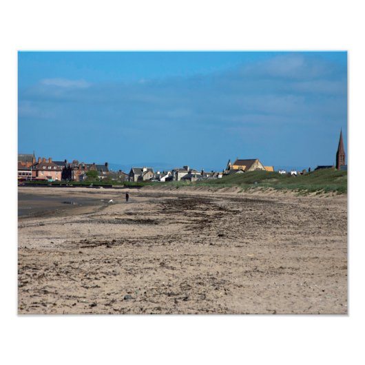 Poster de la carte postale Troon Beach Scotland Ph (Devant)