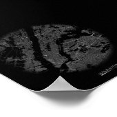 Poster de la carte routière de Manhattan (Coin)