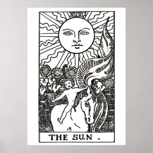 Poster de la carte Sun Tarot (Devant)
