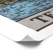 Poster de la carte Temperance Tarot (Coin)