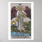 Poster de la carte Temperance Tarot (Devant)