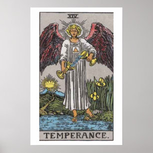 Poster de la carte Temperance Tarot