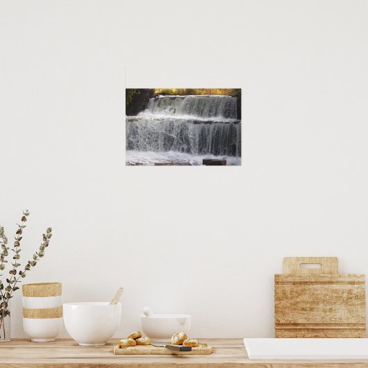 Poster de la cascade (Cuisine)