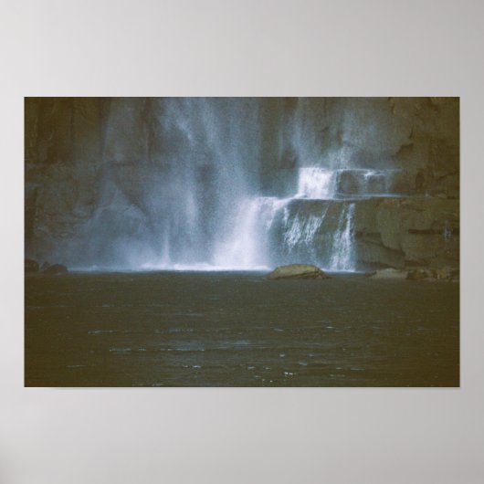 Poster de la cascade (Devant)