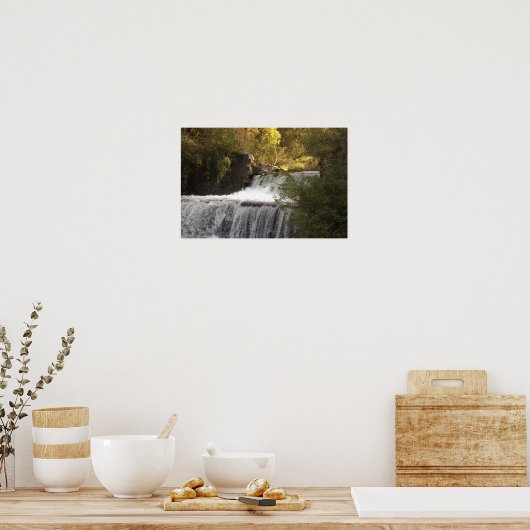 Poster de la cascade (Cuisine)