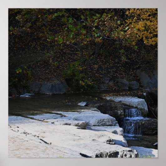 Poster de la cascade (Devant)