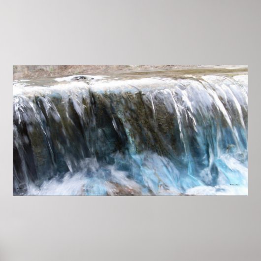 Poster de la cascade (Devant)