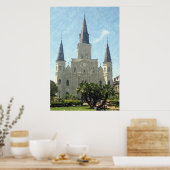 Poster de la cathédrale Saint-Louis de la Nouvelle (Cuisine)