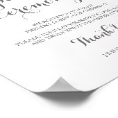 Poster de la cérémonie de débranchement du Mariage (Coin)