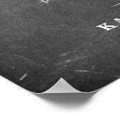 Poster de la cérémonie de débranchement du tableau (Coin)