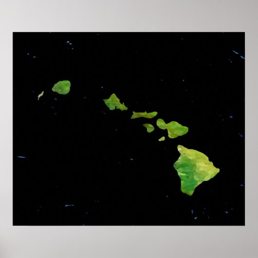 Poster de la chaîne de l'île Hawaii (Devant)