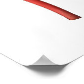 Poster de la chaise rouge (Coin)