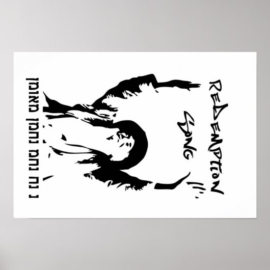 Poster de la chanson de la rédemption (Devant)