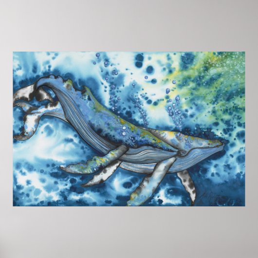 Poster de la chanson Whale Love (Devant)