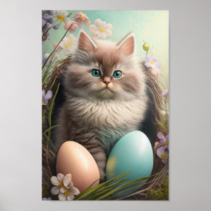 Poster de la chatte de Pâques