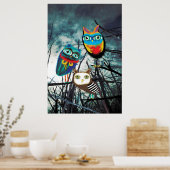 Poster de la Chouette (Cuisine)