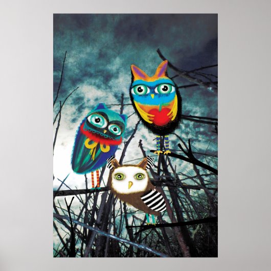 Poster de la Chouette (Devant)