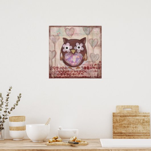 Poster de la chouette (Cuisine)