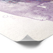 Poster de la Chouette aquarelle (Coin)