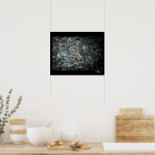 Poster de la Chouette Barred Snow Storm (Cuisine)