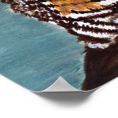 Poster de la Chouette Brown et blanche (Coin)