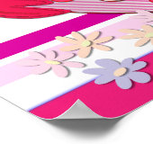 Poster de la chouette de bébé en caricature mignon (Coin)