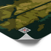 Poster de la chouette grise (Coin)