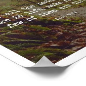 Poster de la citation de Dirt Road (Coin)