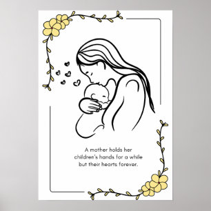 Poster de la citation de Mère's Love