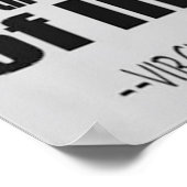 Poster de la citation de Virginia Woolf Ghosts Rol (Coin)