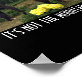 Poster de la citation motivationnelle des éléphant (Coin)