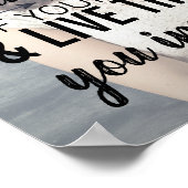 Poster de la citation photo de la graduation perso (Coin)