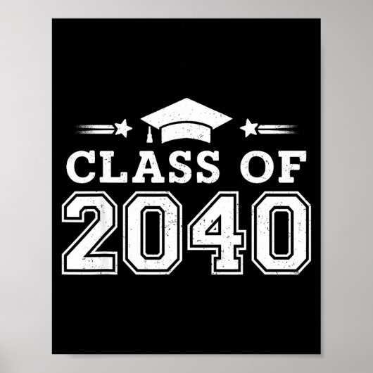 Poster De la classe 2040 Grandir (Devant)