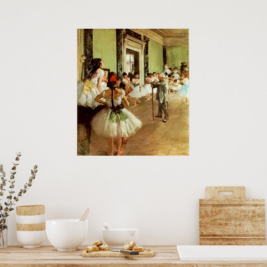 Poster de la classe de danse (Cuisine)