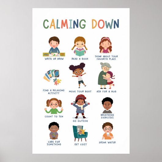 Poster de la classe Techniques de Calme (Devant)