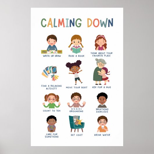 Poster de la classe Techniques de Calme (Devant)