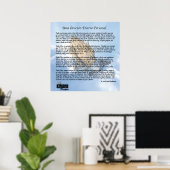 Poster de la collection de prières du quotidien es (Bureau à domicile)