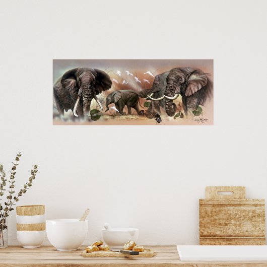 Poster de la collection Elephant (Cuisine)