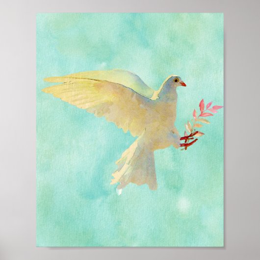 Poster de la colombe (Devant)