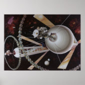 Poster de la colonie spatiale (Devant)