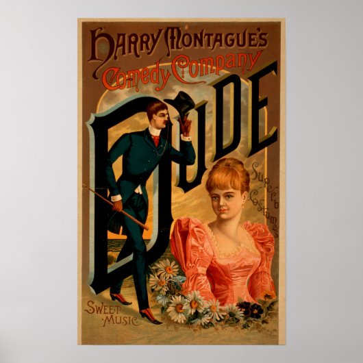 Poster de la comédie "Dude" de Harry Montague (Devant)