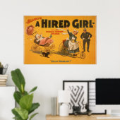 Poster de la comédie "Une fille embauchée" (Bureau à domicile)