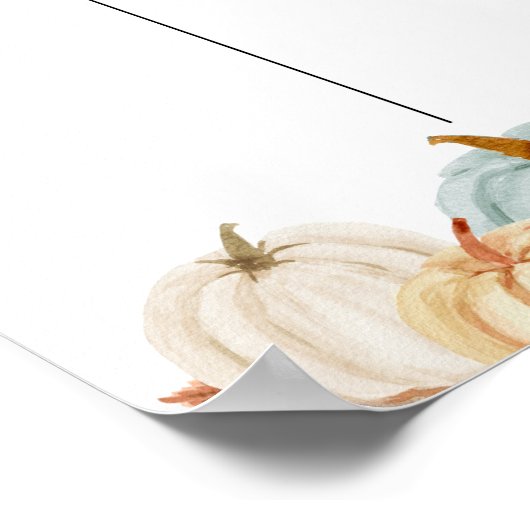 Poster de la Commission de vote Rustique Citrouill (Coin)