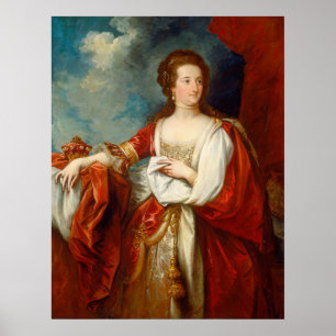 Poster de la comtesse Effingham - Benjamin West Fi