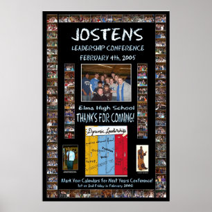 Poster de la conférence de leadership de Jostens N